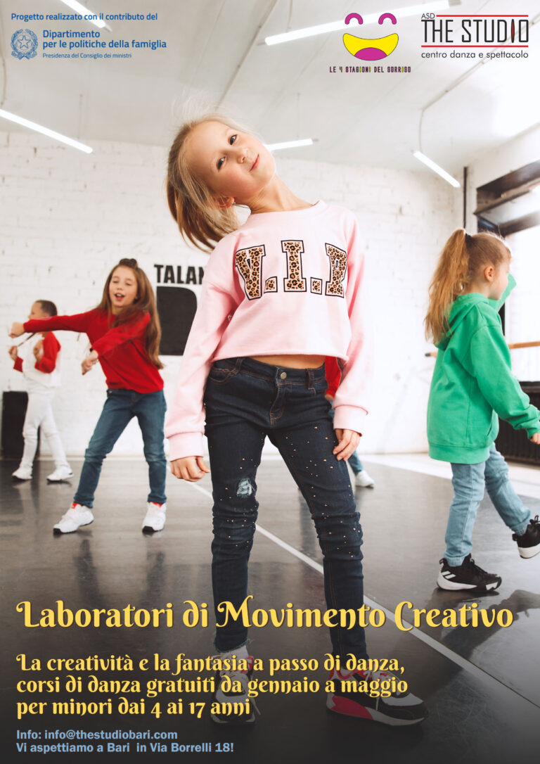 Scopri di più sull'articolo LABORATORI DI MOVIMENTO CREATIVO